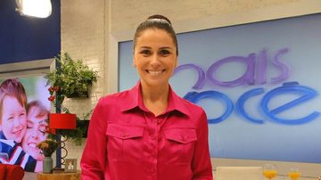 Giovanna Antonelli participa do 'Mais Você' - TV GLOBO / Divulgação
