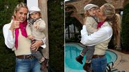 Adriane Galisteu brinca com o filho, o pequeno Vittorio - Manuela Scarpa/PhotoRio News