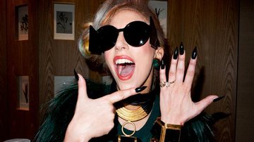 Lady Gaga mostra seu anel de noivado para Terry Richardson - Reprodução / Terry Richardson's Diary