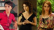 Débora Falabella com os looks de 'Avenida Brasil', 'A Mulher Invisível' e 'Escrito nas Estrelas' - TV Globo
