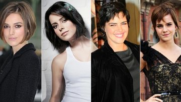 Keira Knightley, Sandy, Ana Paula Arósio e Emma Watson - Getty Images; Divulgação