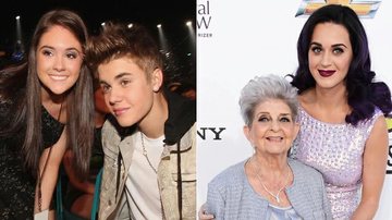 Justin Bieber e Cady Eimer, Katy Perry e Ann Hudson - Getty Images