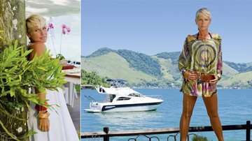 A serenidade de Xuxa em Angra. Em entrevista, ela surpreende ao revelar que foi pedida em casamento pelo cantor Michael Jackson. - Cadu Pilotto