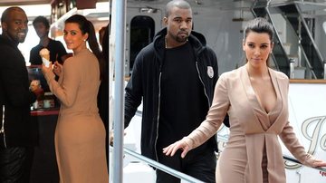 Kim Kardashian e Kanye West em Cannes - Grosby Group