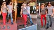 Sharon Stone e Martin Mica deixam edifício médico em Los Angeles, nos Estados Unidos - Splash News splashnews.com