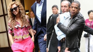 Beyoncé e Jay-Z passeiam com Blue Ivy em Paris - GrosbyGroup