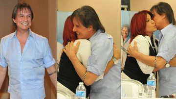 Roberto Carlos abraça a cubana Kary Bernal - Bill Paparazzi