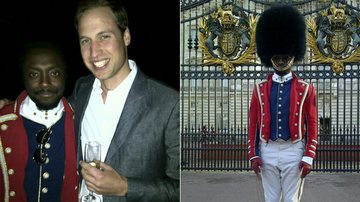 Will.I.Am mostrou os bastidores do Jubileu da Rainha. Ele tieta Príncipe William e posa em frente ao Palácio de Buckingham - Twitter/Reprodução
