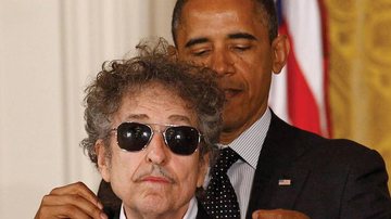 Obama e Bob Dylan - Reuters