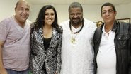 Sombrinha, Regina Casé, Arlindo Cruz e Zeca Pagodinho - Mauricio Melo / AgNews
