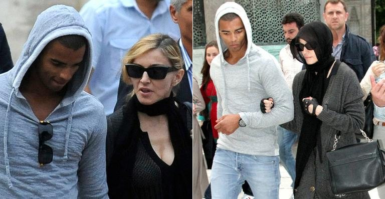 Madonna e Brahim Zaibat passeiam por Istambul - Grosby Group