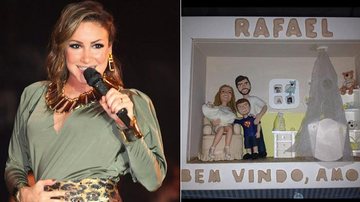 Claudia Leitte mostra presente dos fãs para o filho Rafael - Reprodução / Twitter