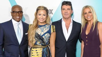 L.A. Reid, Demi Lovato, Simon Cowell e Britney Spears, jurados do 'X-Factor' - Getty Images