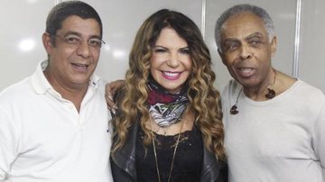 Zeca Pagodinho, Elba Ramalho e Gilberto Gil no São João Carioca 2012 - Felipe Assumpção / AgNews