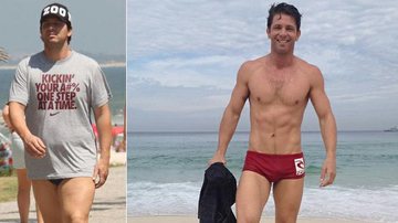 Mario Frias: dieta e malhação para ficar em boa forma - Marcos Ferreira / PhotoRioNews e Twitter/Reprodução