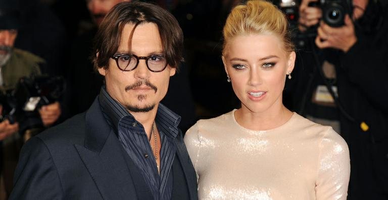 Johnny Depp e Amber Heard: romance? - Getty Images