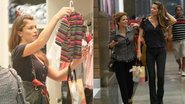 Grazi Massafera faz compras acompanhada de sua empresária Márcia Marbá - Marcos Ferreira / Foto Rio News
