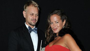 Adrian Fillary e Jade Jagger, em foto de março de 2012 - Getty Images
