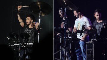 Junior Lima e a banda Dexterz se apresentam em Fortaleza - Francisco Cepeda / AgNews