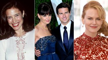 Mimi Rogers, Katie Holmes com Tom Cruise e Nicole Kidman - Getty Images