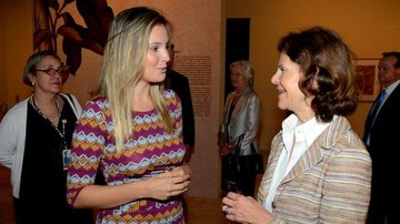 A conversa com rainha Silvia, da Suécia. - Marco Rodrigues