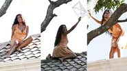 Juliana Paes na famosa cena do telhado em 'Gabriela' - Reprodução / TV Globo