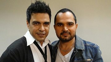 Os irmãos Zezé Di Camargo e Luciano - TV GLOBO / Domingão do Faustão