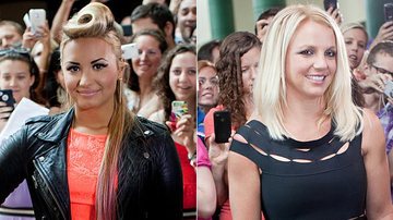 Demi Lovato e Britney Spears - Getty Images
