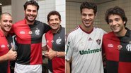 Diogo Nogueira,Thiago Lacerda, Nunes, José Loreto e Humberto Carrão jogaram a partida - Fernando Azevedo