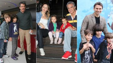 Famosos levam seus filhos ao cinema no Rio - Roberto Filho / AgNews