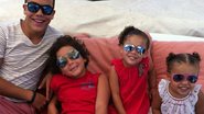 Ronald, Alex, Maria Sophia e Maria Alice, filho de Ronaldo Fenômeno - Reprodução / Twitter