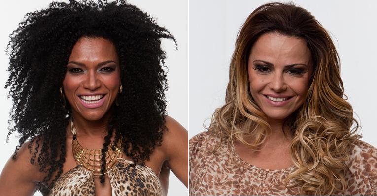 Simone Sampaio e Viviane Araújo - Edu Moraes/Record