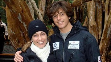 Cissa Guimarães e o filho Rafael Mascarenhas - Reprodução / Twitter