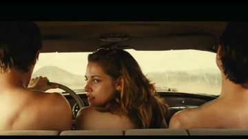 Kristen Stewart em cena de 'Na Estrada' - Reprodução