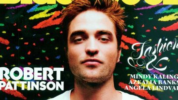 Robert Pattinson na capa da revista 'Black Book' - Splash News