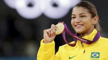 Sarah Menezes e a medalha de ouro - Reuters