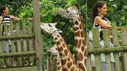 Katie Holmes e Suri se divertem no zoológico - Splash News