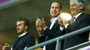David Beckham e Príncipe William assistem ao jogo da seleção inglesa de futebol masculino - Reuters
