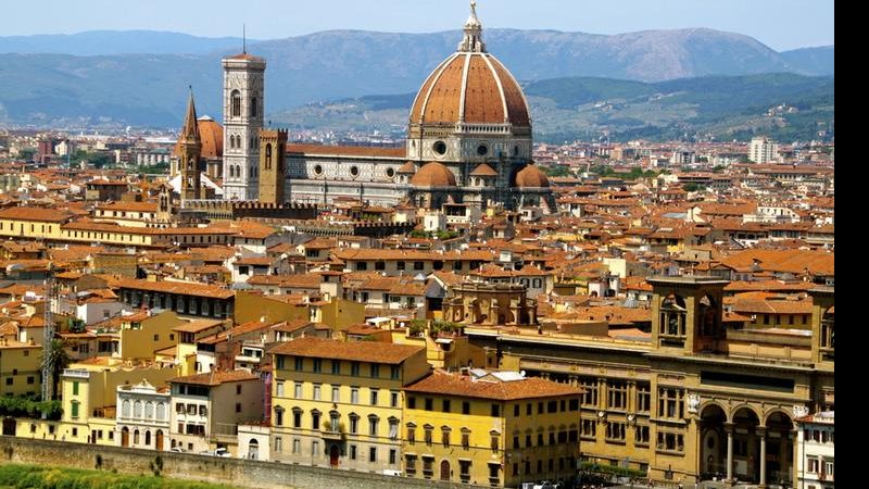 Vista de Florença, capital da Toscana - Shutterstock