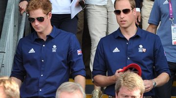 Príncipes Harry e William - Getty Images