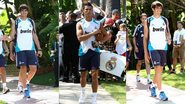 Fãs cercam concentração do clube espanhol Real Madrid em Beverly Hills, Estados Unidos. Kaká e Cristiano Ronaldo atuam pela equipe - Grosby Group
