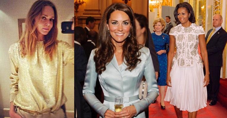 Stella McCartney, Kate Middleton e Michelle Obama - Foto-montagem