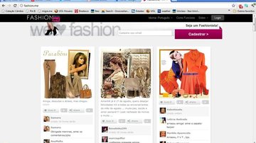 Rede social especializada em moda conquista fashionistas - Reprodução