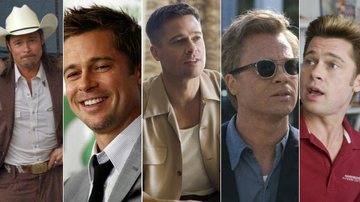 Brad Pitt na pele de diversos personagens - Grosby Group/ Divulgação