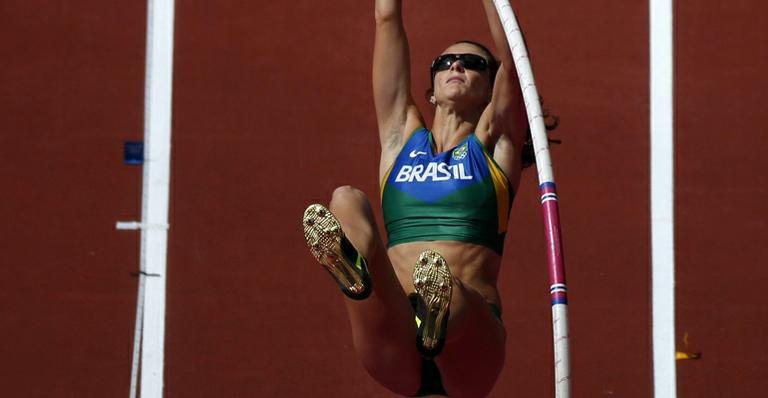 Fabiana Murer durante prova nos Jogos Olímpicos de Londres - Reuters