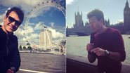 Rodrigo Faro conhece as atrações turísticas de Londres - Reprodução