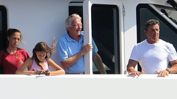 Sylvester Stallone reúne a família 20 dias após a morte de seu filho Sage - Splash News