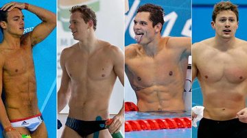 Os musos das piscinas olímpicas - Reuters