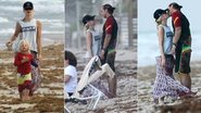 Gwen Stefani curte família em uma praia da Flórida, nos Estados Unidos - Grosby Group