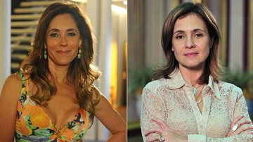 Tereza Cristina (Christiane Torloni) e Carminha (Adriana Esteves) - TV Globo / Divulgação